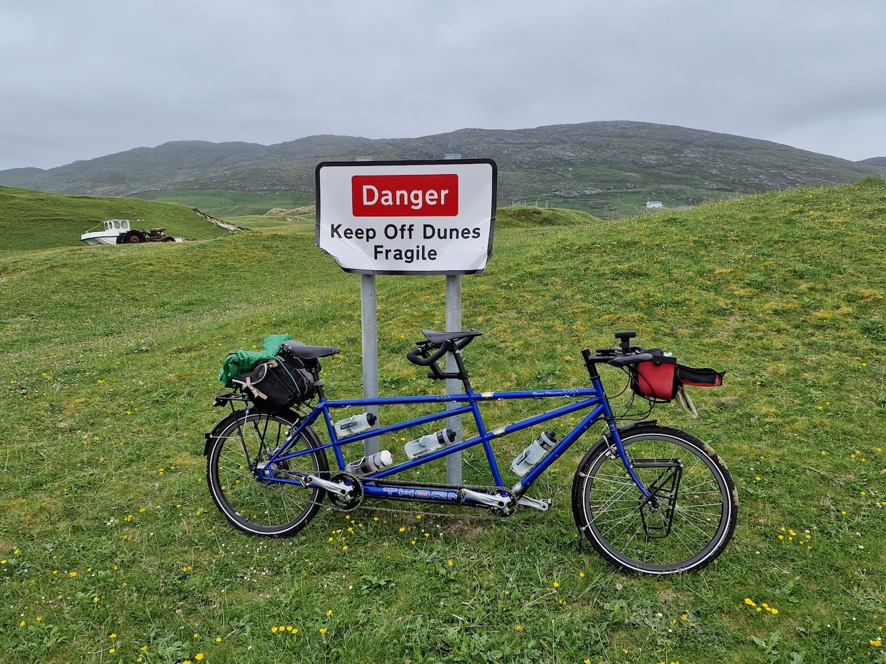 Protecting the dunes, Vatersay