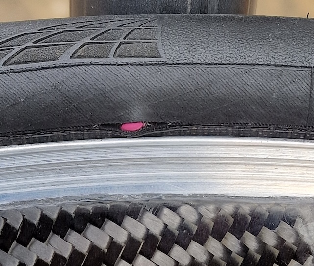 tyre split